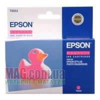 Картридж EPSON T055340 Magenta 8мл, 290 копий