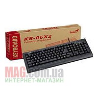 Клавиатура Genius KB-06X2 Black PS/2 BB