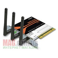 WiFi-Адаптер D-Link DWA-547 802.11n RangeBooster, 300Mbps, PCI