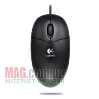 Мышь Logitech U96 Optical Wheel Mouse, USB, черная