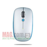 Мышь беспроводная Logitech V550 Nano Cordless Laser Mouse, Blue Grey