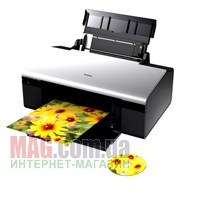 Принтер А4 EPSON Stylus Photo R290, струйный шестицветный, печать на CD