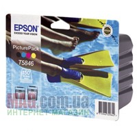 Набор фотобумага и цветной картридж EPSON T584640 PicturePack