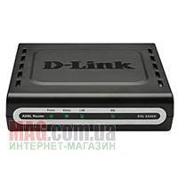 Модем-роутер D-Link DSL-2520U/BRU/D ADSL2+, Ethernet и USB