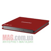 Внешний DVD±R/RW Samsung SE-S084B/RSRN, красный, USB