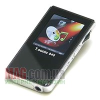 MP3 плейер Transcend T.sonic™ 840, 4 Гб, цветной дисплей 1.8"