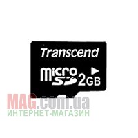 Карта памяти microSD 2 Гб Transcend