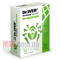 Купить ПРОДЛЕНИЕ DR.WEB АНТИВИРУС 6.0 ДЛЯ WINDOWS НА 1 ГОД И 1 КОМПЬЮТЕР в Одессе