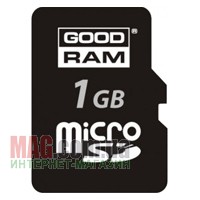 Карта памяти 1024 Мб GoodRam MicroSD без адаптера