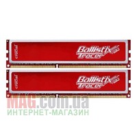 Модуль памяти 4096 Мб (2x2048) DDR-3 CRUCIAL Ballistix Tracer Red