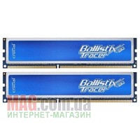 Модуль памяти 4096 Мб (2x2048) DDR-3 CRUCIAL Ballistix Tracer Blue