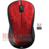 Мышь беспроводная Logitech Wireless Mouse M305 Tendrils Red USB