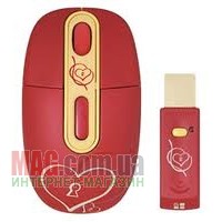 Мышь беспроводная A4-Tech G-Cube G4E-10S Heart Red