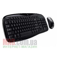 Клавиатура + мышь Logitech Desktop MK250 Black
