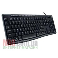 Клавиатура Logitech K200 Media Keyboard Black