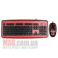 Клавиатура + мышь A4-Tech G-CUBE Mad GKSP-2305R Red