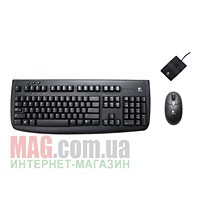 Комплект Logitech Deluxe 660 беспроводная клавиатура + оптическая мышь черная