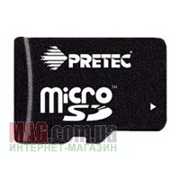Карта памяти Pretec microSD 8 Гб + SD-adapter