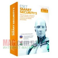 Антивирус ESET Smart Security 5, 2 ПК, 1 год
