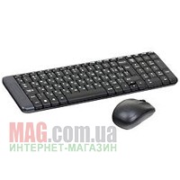 Клавиатура + мышь Logitech Cordless Desktop MK220 Combo