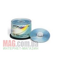 Купить ДИСК CD-R TDK, 700MB, 52X, CAKE (УП.50ШТ.) в Одессе